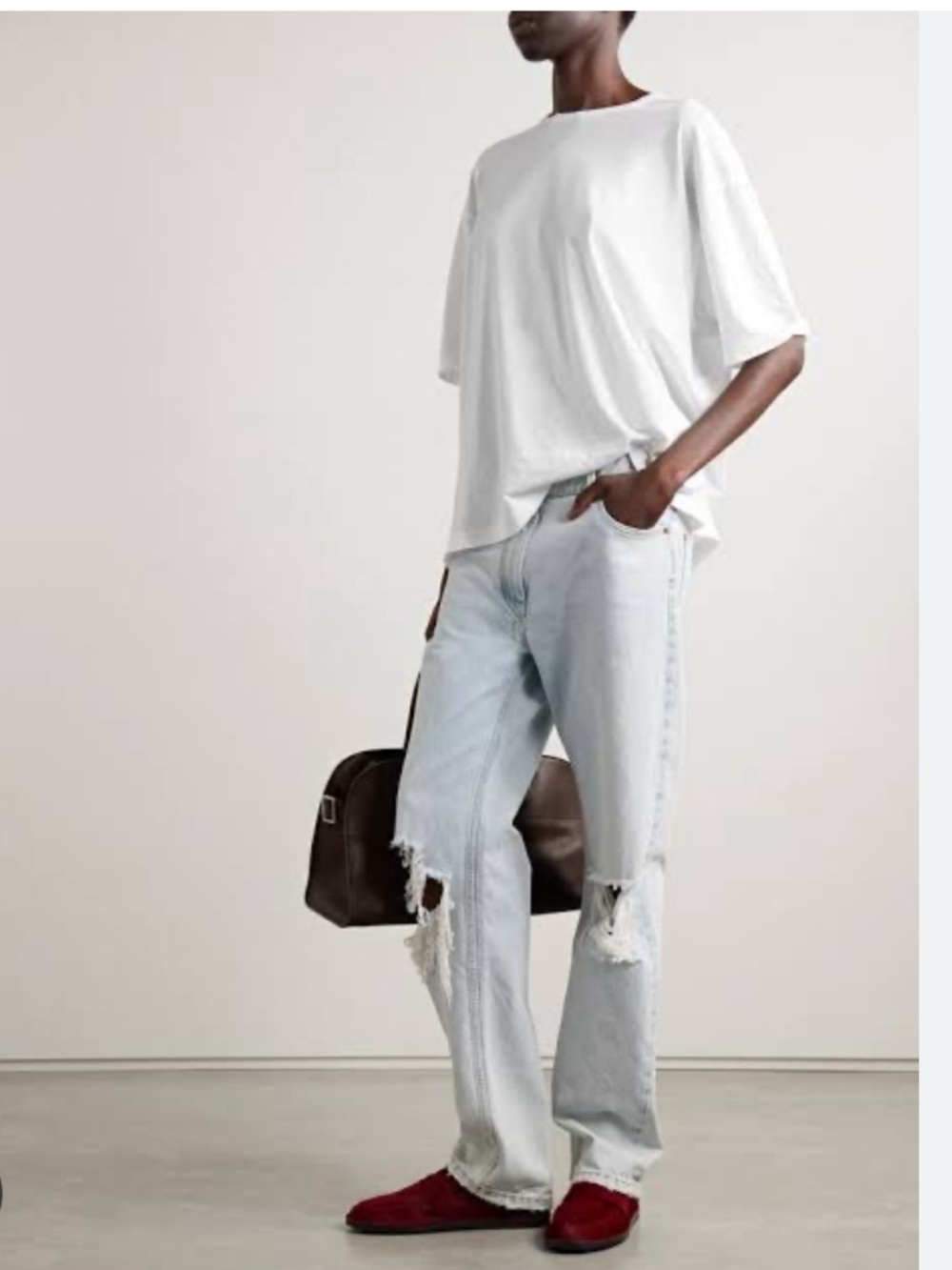 THE ROW STEVEN OVERSIZED COTTON  T SHIRT